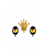 Gold Taç 3’lü Set Folyo Balon
