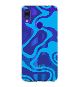 Xiaomi Redmi Note 7 Pro Uyumlu Kapak Renkli Desen Tasarımlı Şeffaf Silikon Kılıf