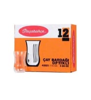 42021 Çay Bardağı 12 Optikli (Renksiz)