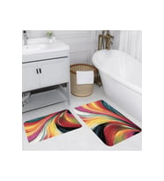 Eliana Home Baskılı 2'li Banyo Paspas Takımı RVG5085