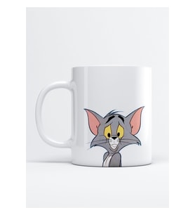 Tom Ve Jerry Baskı Porselen Kupa Bardak