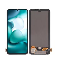 Xiaomi Mi 10 Lite ile Uyumlu Oled Ekran Dokunmatik (Siyah)