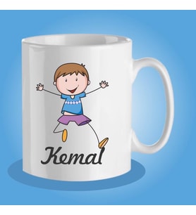 Kişiye Özel Karikatür Temalı Kupa Bardak-10