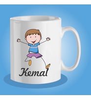 Kişiye Özel Karikatür Temalı Kupa Bardak-10