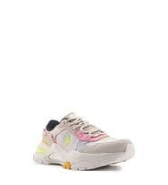 U.S. Polo Assn.Vıncent Wmn 4Fx Bej-Pembe Kadın Sneaker (Bej - Pembe)