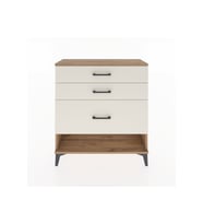 Arges Şifonyer 3 Çekmeceli 88x30x96 Çam-Aytaşı