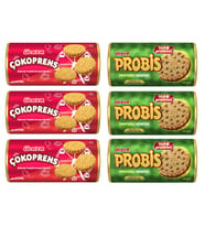 Ülker Çokoprens 10'lu 300 gr ve Probis 10 lu 280 gr 6 lı Karma Paket