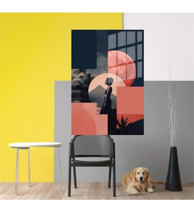 Miyrem-PopArt Design Cam Tablo-Model: 222