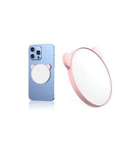 MagSafe Uyumlu Pembe Arka Kamera ve Selfie Aynası Kamuflajlı