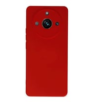 Realme 11 Pro Kılıf Nano İçi Kadife Silikon - Kırmızı