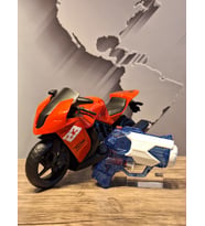 MOTORSİKLET+SU TABANCA SET 30 cM