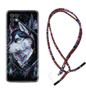 INFINIX Note 11 Pro Note 10 Hot 9 Play Kılıf Boyun Asklı Rasta Silikon Dog Eyes 1761