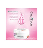 Clean Rose E Vitaminli Gül Kremi 125 ml