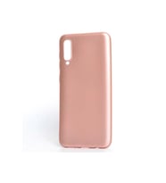 Samsung Galaxy A50 Uyumlu Kılıf Zore Premier Silikon Kapak (Rose Gold Altın)