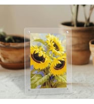 Mıknatıslı Pleksi Fotoğraf Çerçevesi – 19 × 14 cm Fotoğraf Baskısı Dahil Kişiye Özel