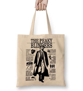 The Peaky Blinders Bez Çanta Uzun Saplı