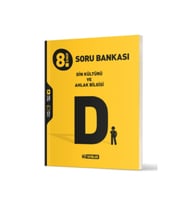 Hız Yayınları 8. SINIF DİN KÜLTÜRÜ VE AHLAK BİLGİSİ SORU BANKASI (Çok Renkli)