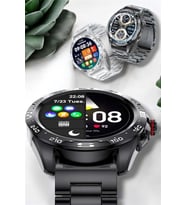 Akıllı Saat Sağlık ve Fitness Takibi Bluetooth Bağlantılı Dokunmatik Ekran