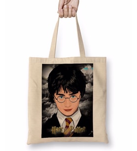 Harry Potter Bez Çanta Uzun Saplı