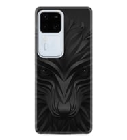 Vivo V30 Kılıf Desenli Silikon Black Fox 1325