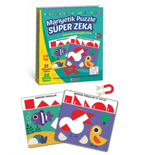 Gelişimi Manyetik Puzzle Süper Zeka Oyunu