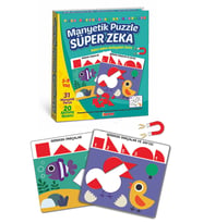 Gelişimi Manyetik Puzzle Süper Zeka Oyunu