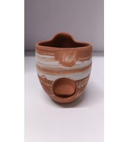 Netx Çömlek Vatoz Küpü küçük Üçgen Saksı 10x7cm Akvaryum Dekoru