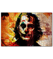 Cakapuzzle Joker Tüm Sahip Olduğum Olumsuz Düşünceler  Puzzle Yapboz MDF (Ahşap) (120 Parça)
