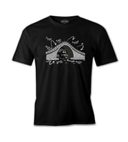 Math Measurement Equations of a Bridge Siyah Erkek Tshirt