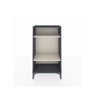 Arges Komodin 2 Raflı 60x30x106 Antrasit-Aytaşı
