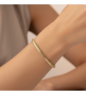 STİL İNCİSİ/XUPING JEWELRY BALIK SIRTI İNCE MODEL BİLEKLİK