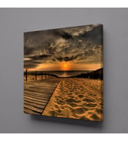 KUMSAL KANVAS TABLO 50x50cm (Karışık)