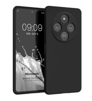 Microsonic Matte Silicone Xiaomi Redmi 14C Kılıf Siyah (Siyah)