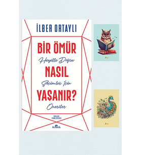 Bir Ömür Nasıl Yaşanır - Ilber Ortaylı - 9789752430990 Kronik Kitap (2 NOT DEFTERLİ) (Krem)