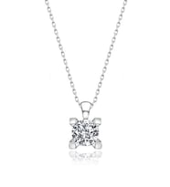 KEDİ 925 AYAR SWAROVSKİ TAŞLI KOLYE