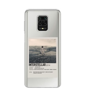 Redmi Note 9 Pro / 9s Uyumlu Interstellar Tasarımlı Şeffaf Telefon Kılıfı