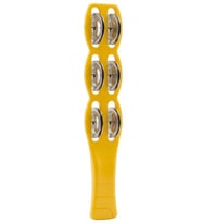 Temel Plastik Çubuk Tef 6 Zilli Sarı 26 cm