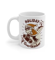 Holiday Skater Santa Coffee Mug  - Komik Hediye Kupa  Ofis Arkadaşına Harika Hediye