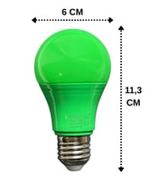 (1 Adet) Osaka 10W Yeşil Işık E27 Duylu (Kalın Duy) Led Ampul