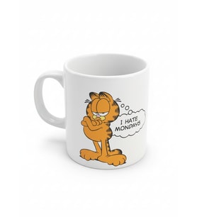 Garfield I Hate Mondays Seramik Çay Kahve Kupası