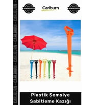#Kazık Spiral Uçlu Kum Toprak Zemin Tutucu Sağlam Ayarlı Aparat Plastik Şemsiye Sabitleme Kazığı