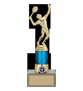 ODAK KUPA - Figürlü Kupalar - Tenis Erkek Figürlü Kupalar FG-005 C - 28 cm