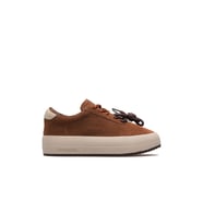 GUJA Kadın Deri Sneaker Ayakkabı 25k 25k372 Z Nubuk Bej (Camel)