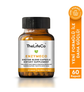 TheLifeCo Enzymeco 60 Kapsül 