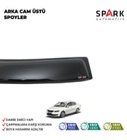 Skoda Octavia 2013 Yılı Ve Sonrası Uyumlu Arka Cam Üstü Spoyler
