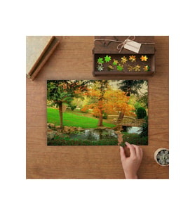 Japon Bahçesi - Doğa - Manzara Tasarımı 240 parça Ahşap Puzzle Ahşap Kutuda MP02987