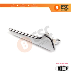 Mercedes A Class W169 B W245 2004-2012 A1697600408 İçin Sağ İç Kapı Açma Kolu