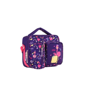 Kaukko Kids Beslenme Çantası Leather Flamingo L7223