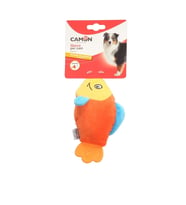 Camon Gıcırtılı Sesli Balık Şeklinde Eğlenceli Polyester Köpek Oyuncağı 18 cm