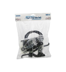 PLASTİK BİSİKLET FREN TAKIMI SET 2PCS FREN KOLU - 1PCS FREN TELİ - 4PCS FREN MEKANİZMA - PABUÇ (5680)